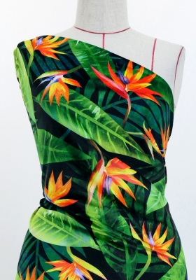 Hula Fabric / Strelitzia / JKH-650-BK