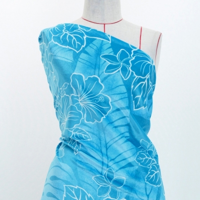 Hula Fabric / Hibiscus / JKH-652-LBL