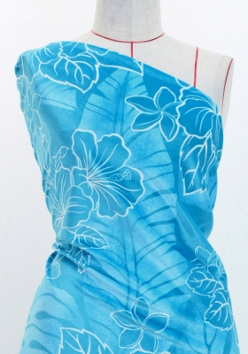 Hula Fabric / Hibiscus / JKH-652-LBL