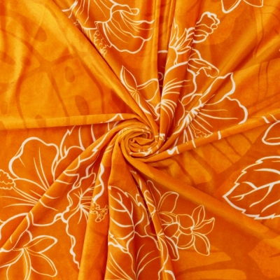 Hula Fabric / Hibiscus / JKH-652-OR