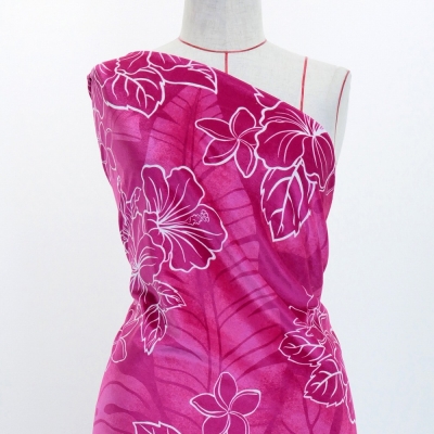 Hula Fabric / Hibiscus / JKH-652-PI