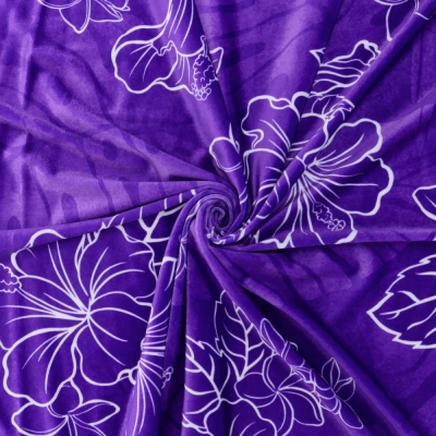 Hula Fabric / Hibiscus / JKH-652-PU