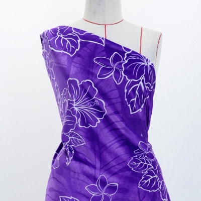 Hula Fabric / Hibiscus / JKH-652-PU