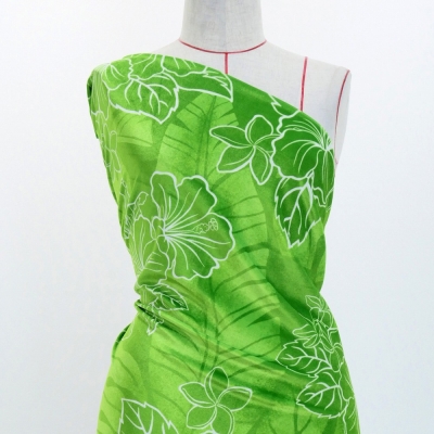 Hula Fabric / Hibiscus / JKH-652-YEGR