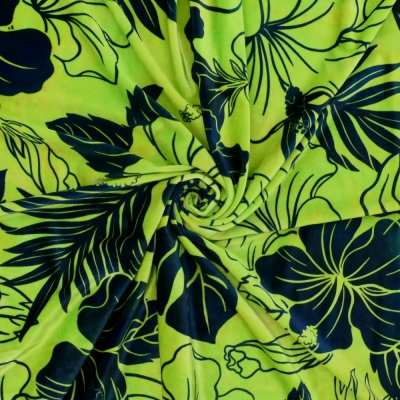 Hula Fabric / Hibiscus / JKH-654-YEGR