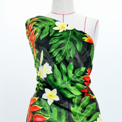Hula Fabric / Breadfruit / JKH-656-BK