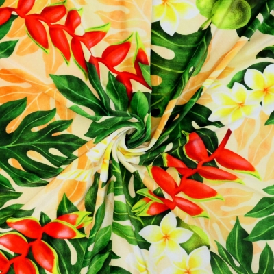 Hula Fabric / Breadfruit / JKH-656-OR