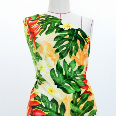 Hula Fabric / Breadfruit / JKH-656-OR