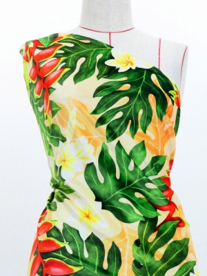 Hula Fabric / Breadfruit / JKH-656-OR
