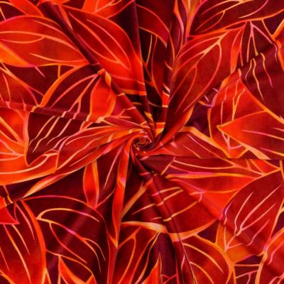 Hula Fabric / Ti Leaf / JKH-658-RD