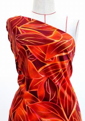 Hula Fabric / Ti Leaf / JKH-658-RD