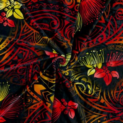 Hula Fabric / Kahiko & Lehua / JKH-660-BK