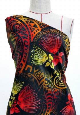 Hula Fabric / Kahiko & Lehua / JKH-660-BK