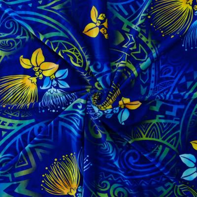 Hula Fabric / Kahiko & Lehua / JKH-660-BL