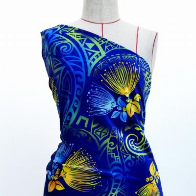 Hula Fabric / Kahiko & Lehua / JKH-660-BL
