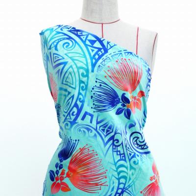 Hula Fabric / Kahiko & Lehua / JKH-660-LBL
