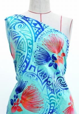 Hula Fabric / Kahiko & Lehua / JKH-660-LBL