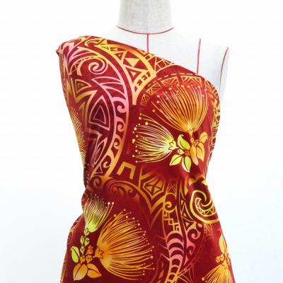 Hula Fabric / Kahiko & Lehua / JKH-660-RD
