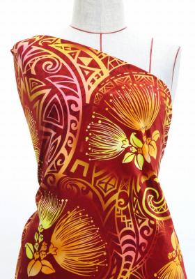 Hula Fabric / Kahiko & Lehua / JKH-660-RD