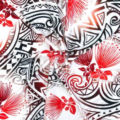 Hula Fabric / Kahiko & Lehua / JKH-660-WH