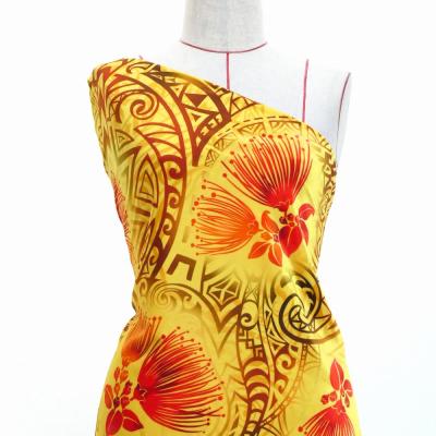 Hula Fabric / Kahiko & Lehua / JKH-660-YE