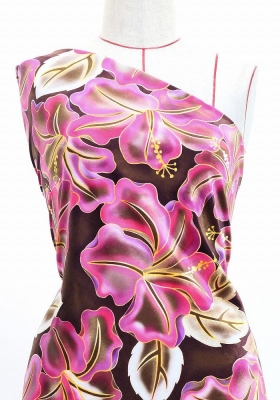 Hula Fabric / Hibiscus / JKH-662-BRPI