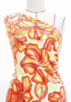 Hula Fabric / Hibiscus / JKH-662-CROR