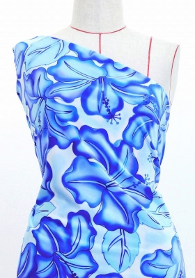 Hula Fabric / Hibiscus / JKH-662-LBLBL