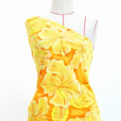 Hula Fabric / Hibiscus / JKH-662-ORYE