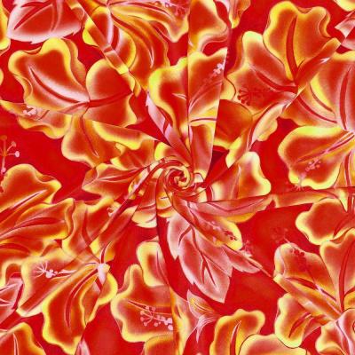 Hula Fabric / Hibiscus / JKH-662-RDYE