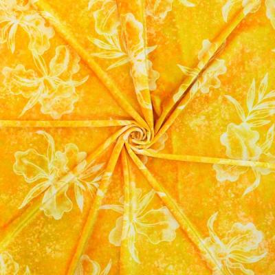 Hula Fabric / Watercolor Orchid / JKH-664-YE