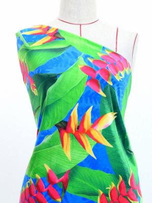 Hula Fabric / Heliconia / JKH-666-BL