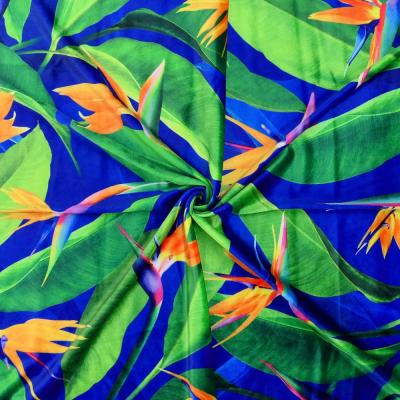 Hula Fabric / Bird of Paradise / JKH-668-BL