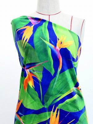 Hula Fabric / Bird of Paradise / JKH-668-BL