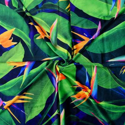 Hula Fabric / Bird of Paradise / JKH-668-DBL