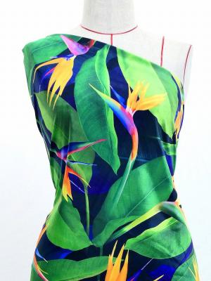 Hula Fabric / Bird of Paradise / JKH-668-DBL