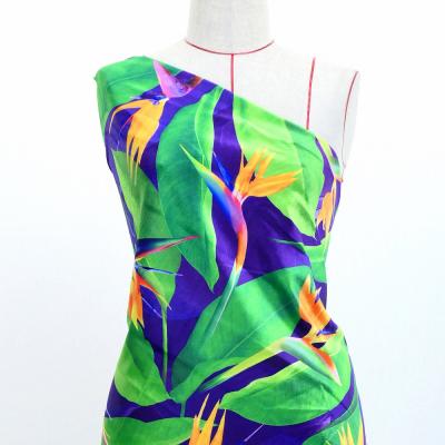 Hula Fabric / Bird of Paradise / JKH-668-PU