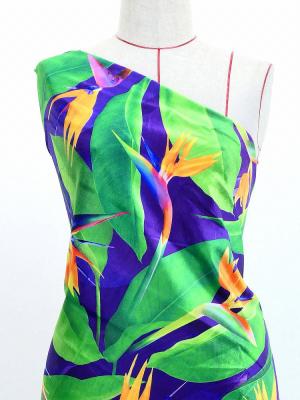 Hula Fabric / Bird of Paradise / JKH-668-PU