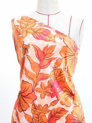 Hula Fabric / Hawaiian Flower / JKH-670-OR