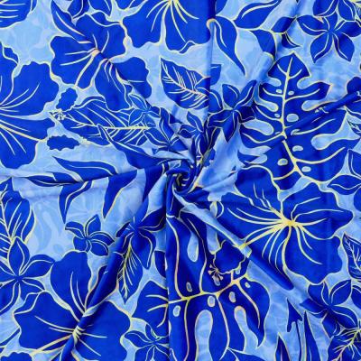 Hula Fabric / Hawaiian Flower / JKH-670-RBL