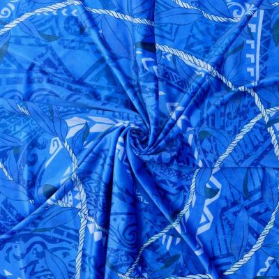 Hula Fabric / Leaf Lei & Kahiko / JKH-672-BL
