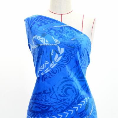 Hula Fabric / Leaf Lei & Kahiko / JKH-672-BL
