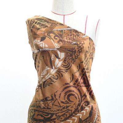 Hula Fabric / Leaf Lei & Kahiko / JKH-672-BR