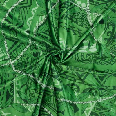 Hula Fabric / Leaf Lei & Kahiko / JKH-672-GR
