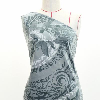Hula Fabric / Leaf Lei & Kahiko / JKH-672-GY