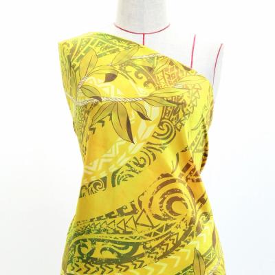 Hula Fabric / Leaf Lei & Kahiko / JKH-672-YE