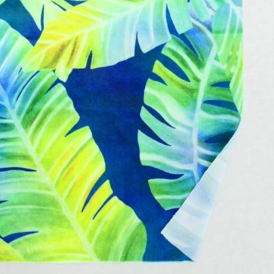 Hula Fabric / Banana Leaf / JKH-674-GRBL