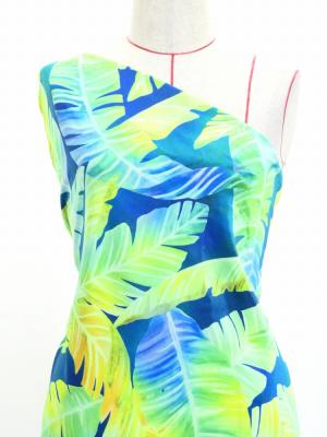 Hula Fabric / Banana Leaf / JKH-674-GRBL