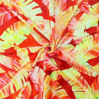 Hula Fabric / Banana Leaf / JKH-674-RD
