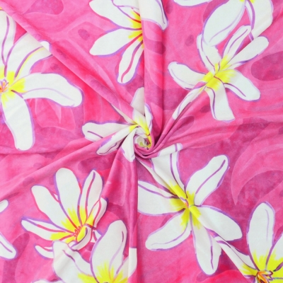 Hula Fabric / Tiare & Monstera / JKH-676-PI